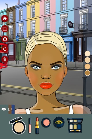 Walks in London!! Dress Up, Make Up and Hair Styling game for girls screenshot 2