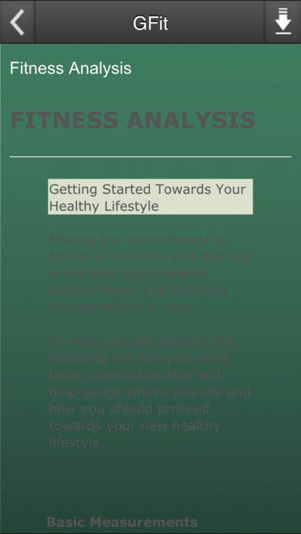 GFit App