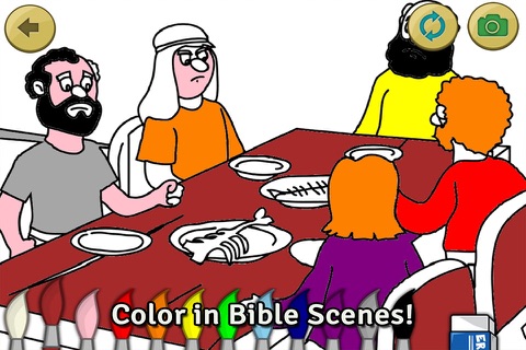 Bible Heroes: Joseph and his Multicolor Coat - Bible Story, Coloring, Singing, and Puzzles for Children screenshot 4
