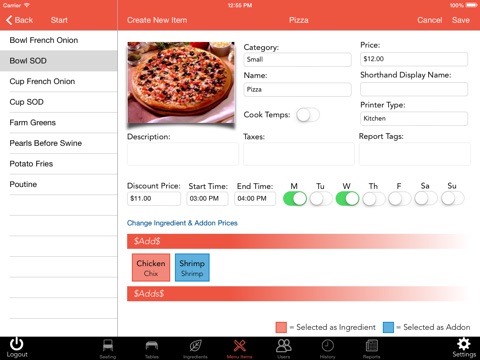 Restaurant Storm POS screenshot 2