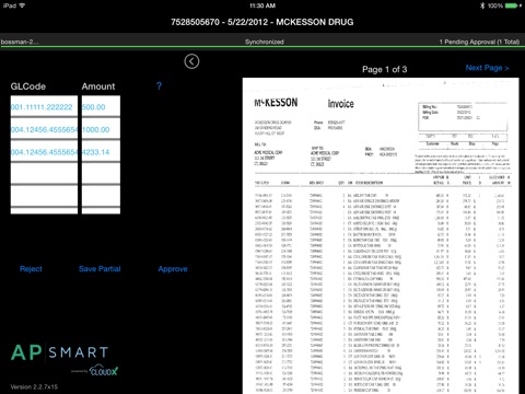 APSmartApproval for iPad screenshot 3