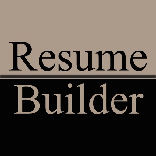 Resume Builder.. iOS App