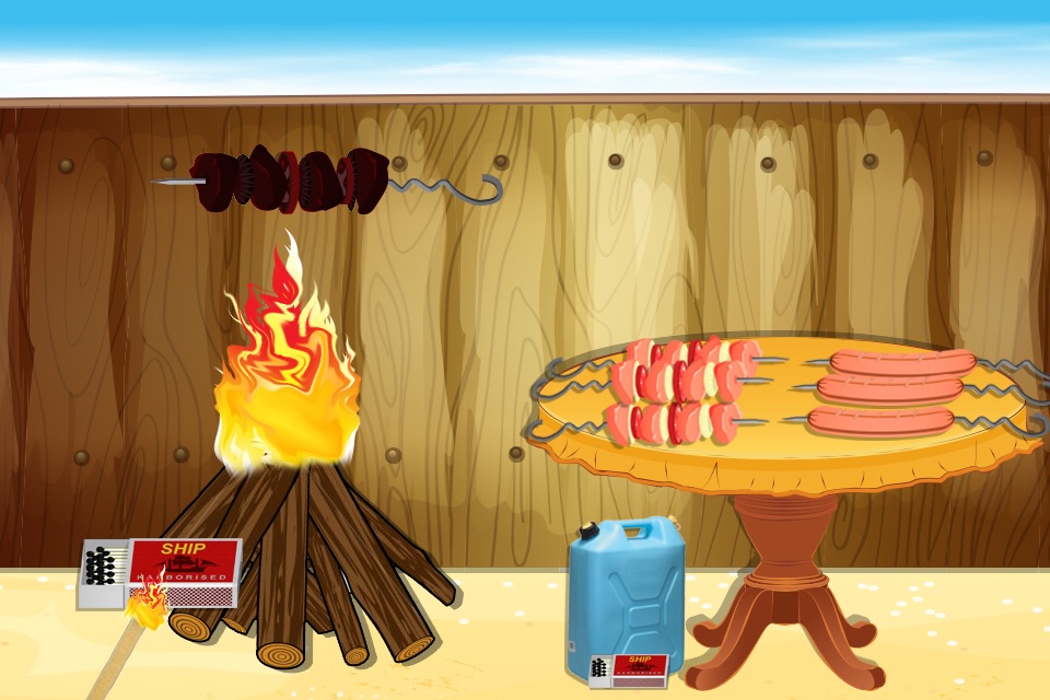 Pool Party & Bonfire - BBQ cooking adventure & chef game screenshot 3