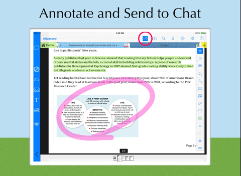 ViewChat PDF Reader with Instant PDF Converter - Best PDF collaboration tools! screenshot 3