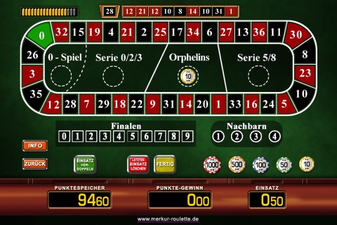 Merkur Roulette screenshot 2