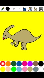 Dino Coloring for Kids Lite : iPhone edition Captura de tela 4