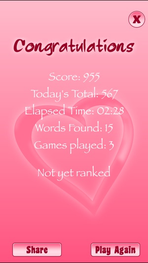 Valentine's Day Word Search HD(圖3)-速報App