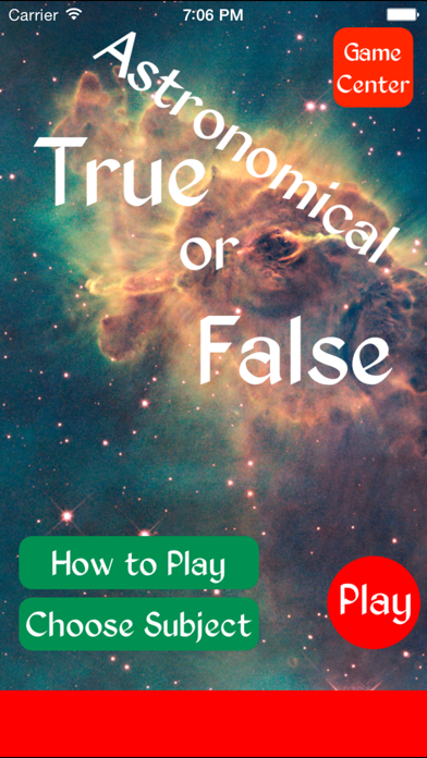 How to cancel & delete True or False Astronomical - Test your knowledge of Astronomy and Space from iphone & ipad 1