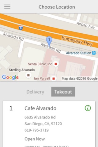Cafe Alvarado screenshot 2