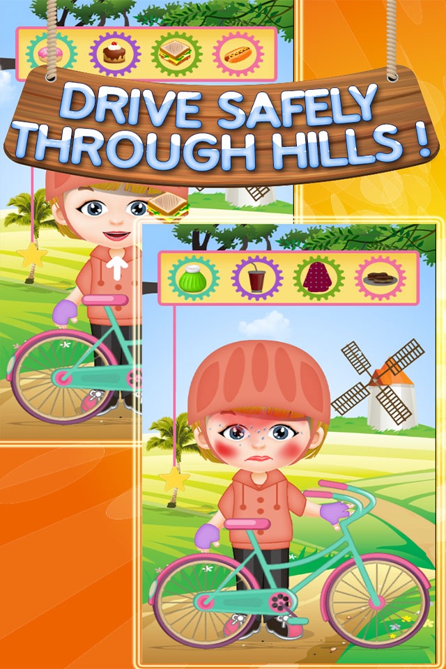Ride Elsa's Bike - Kids School Bicycle Fun Adventure screenshot 4