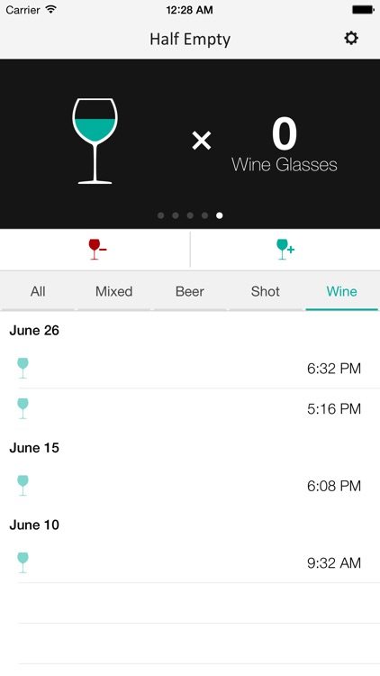 Half Empty - Drink Counter and Tracker screenshot-4