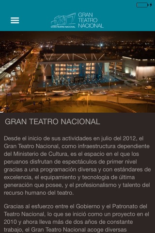 Gran Teatro Nacional del Perú screenshot 3