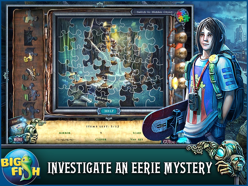 Fear For Sale: Nightmare Cinema HD - A Mystery Hidden Object Game screenshot 2