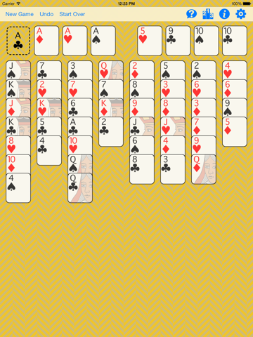 FreeCell Gratis Games Free Cell Cascading Stack
