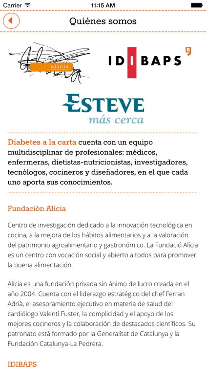 Diabetes a la carta screenshot-4