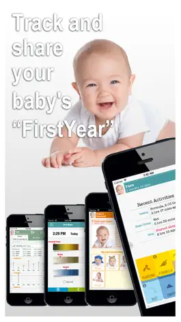 Game screenshot FirstYear - Baby feeding timer, sleep, diaper log mod apk