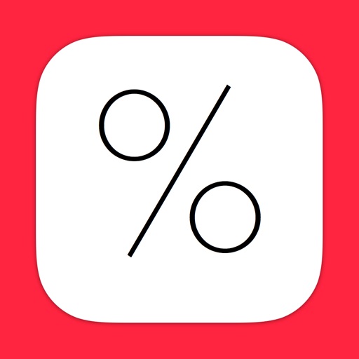 OnSale - shopping calculator, percentage calculator that helps with discounts