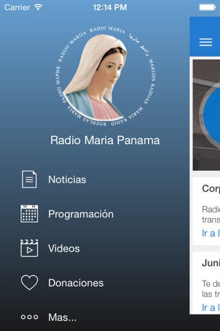 Radio María Panamá screenshot 2