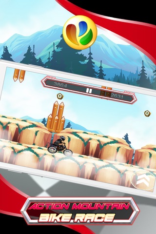 Action Mountain Bike Racing Game screenshot 4