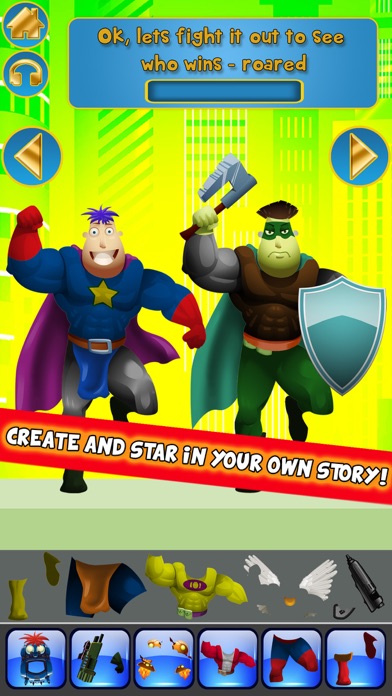 How to cancel & delete Create My Own Interactive Action Superheroes And Super Villains Story Books Free Game from iphone & ipad 1