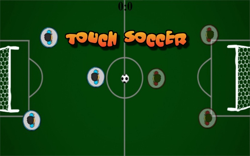 Touch Soccer Game - Free super world soccer & football head flick cup showdown games screenshot 2