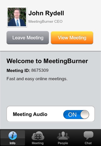 Meeting Burner screenshot 2