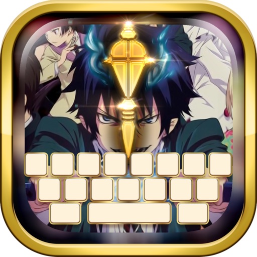 KeyCCM – Manga & Anime : Custom Cartoon & Wallpaper Keyboard Themes For Blue Exorcist Edition