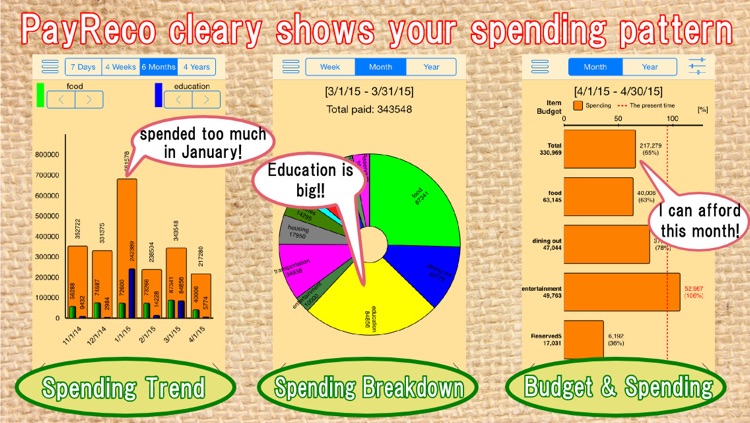 Quick & Easy Expense Manager! PayReco