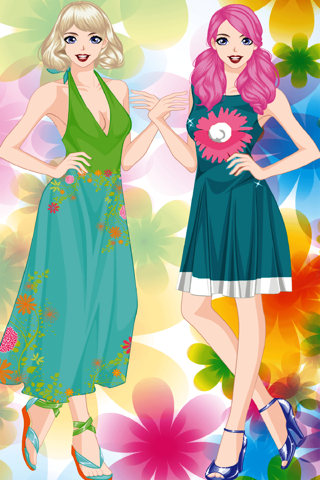 Spring Fashion Dress Up Game For Girls screenshot 3