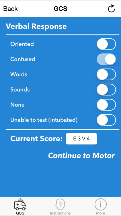 GCS 2015 - Glasgow Coma Scale Calculator