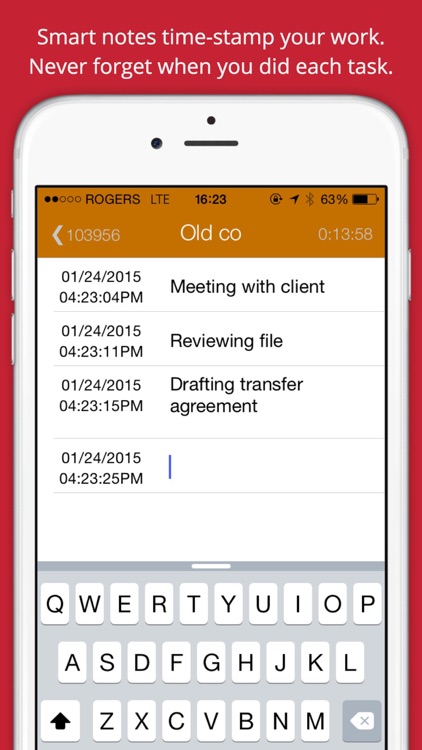 Docket Time Tracking