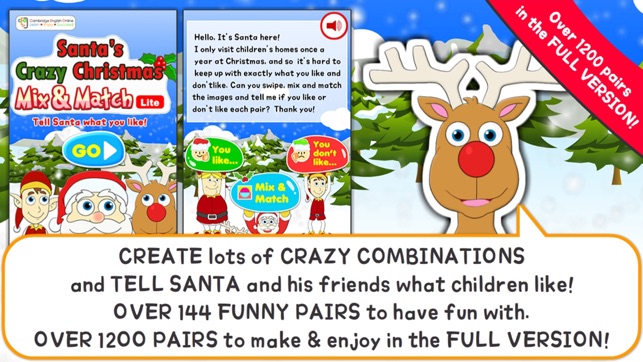 Santa’s Crazy Christmas Mix & Match Lite(圖1)-速報App