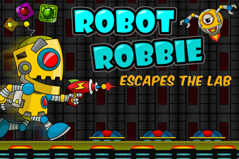 Robot Robbie's Jetpack Adventure screenshot 2