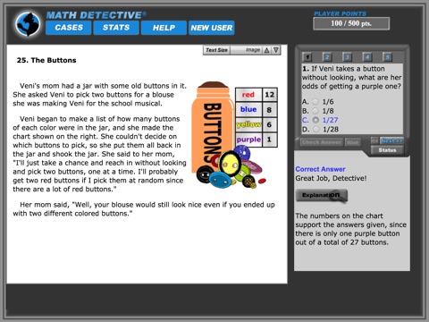 Math Detective® A1 screenshot 4