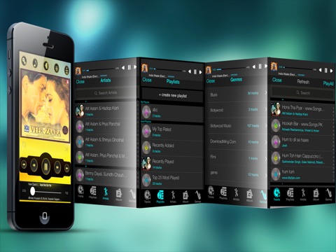 Music Skins For iPad - Music Surge screenshot 2