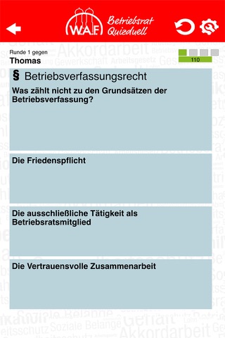 Betriebsrat Quizduell screenshot 3