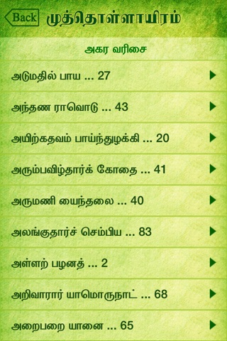 Muthollayiram with 3 English Translations by CICT screenshot 3