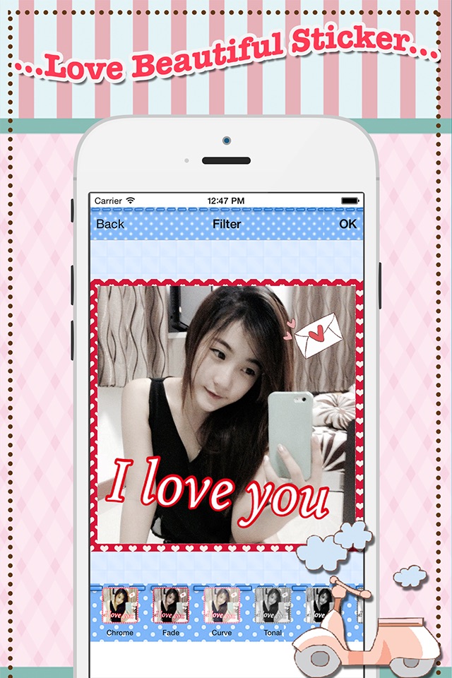 Love Beautiful Sticker screenshot 4