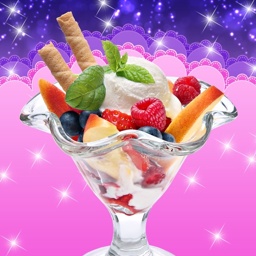 Dessert Ice Cream Kitchen Food Maker Game icon