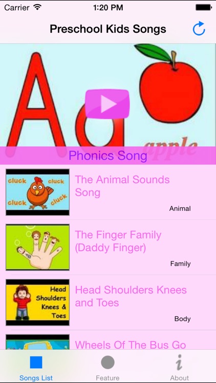 Preschool Kids Songs