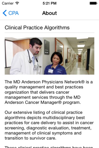 Clinical Practice Algorithms screenshot 4