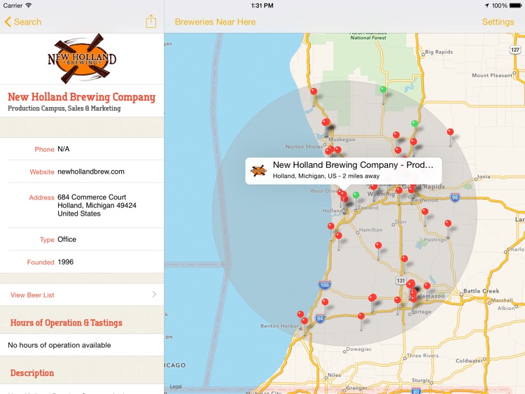 BreweryMap HD
