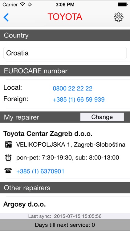 Moja Toyota Servis screenshot-3