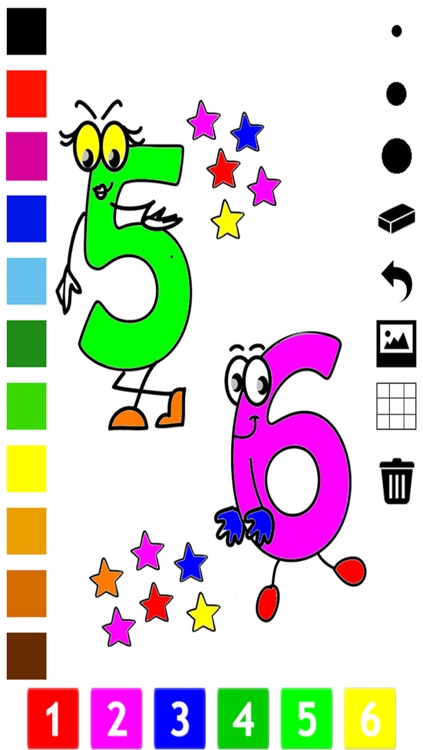 A Numbers Coloring Book for Toddlers: Learn to color and write 1-10