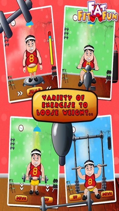 How to cancel & delete Fit Fat Fun – Do heavy exercises and make the chubby character look smart from iphone & ipad 2