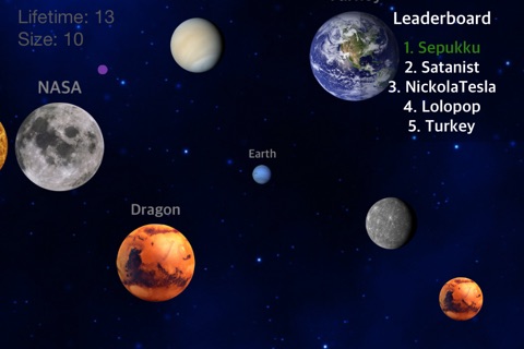 Nebula - War of the Planets: Nebulous Galaxy Diep Dots.io Balls Leveled Pocket screenshot 4