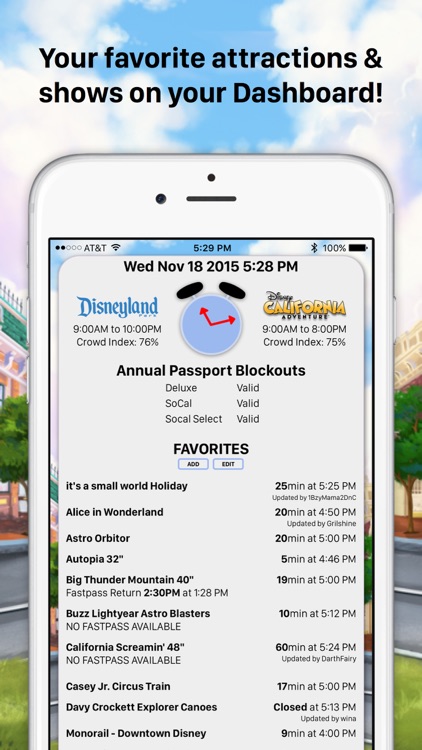 MouseWait for Disneyland Wait Times Platinum Insider's Guide to Disneyland