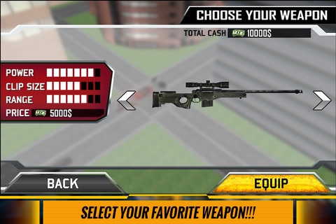 City Military Sniper Simulator 3D: Strike down the terrorist in the armed vehicles screenshot 4