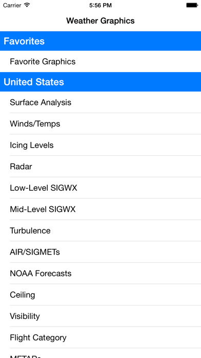 Aviation Weather Graphics Screenshot 1