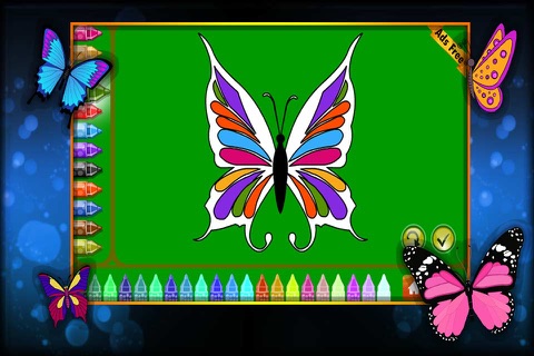 Coloring Book Butterfly screenshot 3